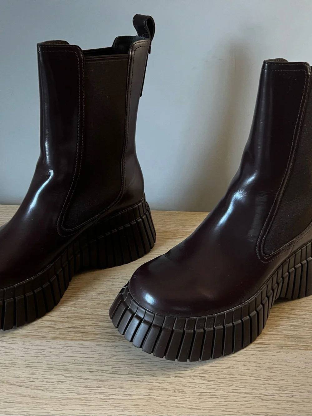 Camper BCN Brown Leather Chelsea Boots